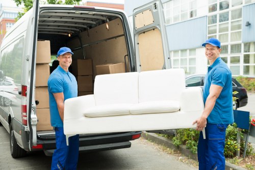 Man and van service handling a local move in Acton