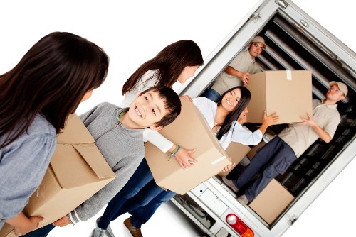 Commercial moving team planning an office relocation in Acton