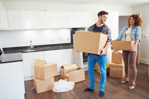 Acton flat removal with careful furniture handling