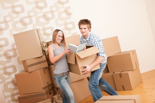 Furniture removal from a flat in Acton with stair access considerations